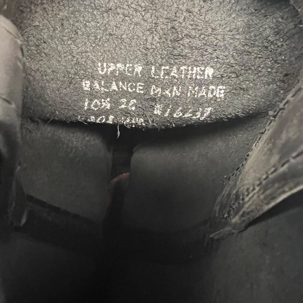 Double H Men's 10" Sierra Harness Boots *Made In USA* Black Leather Size 9.5 2E - Picture 9 of 9